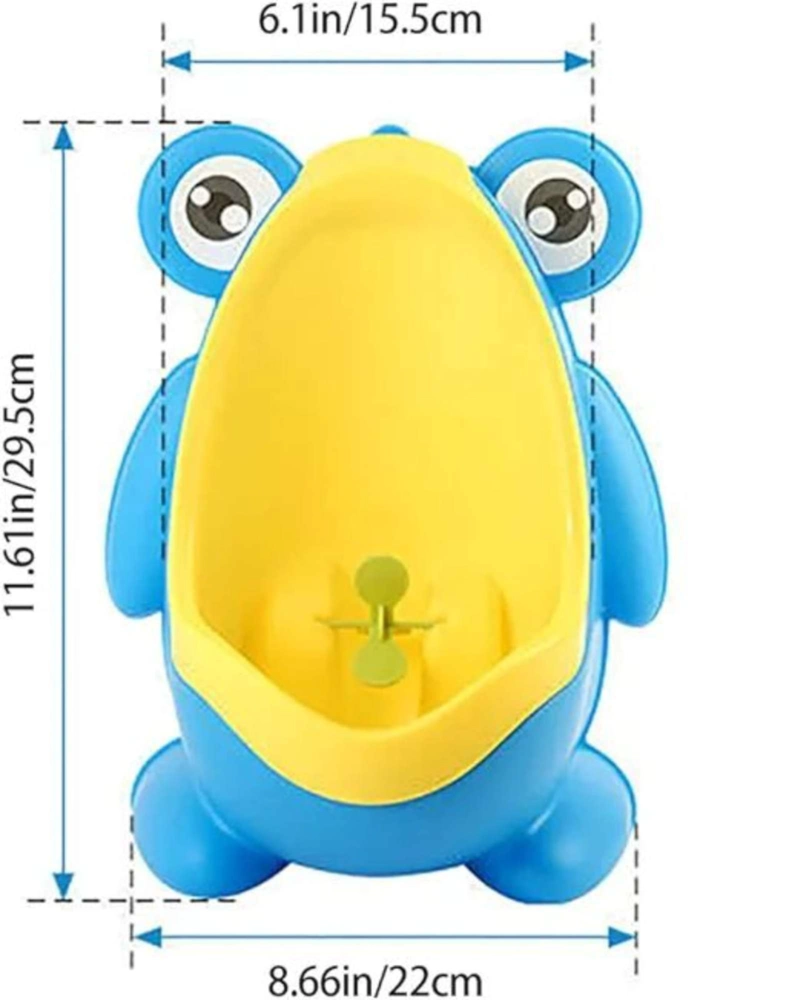 URINARIO INFANTIL DE PARED CON DISEÑO RANA ENTRENADOR PARA NIÑOS - 5