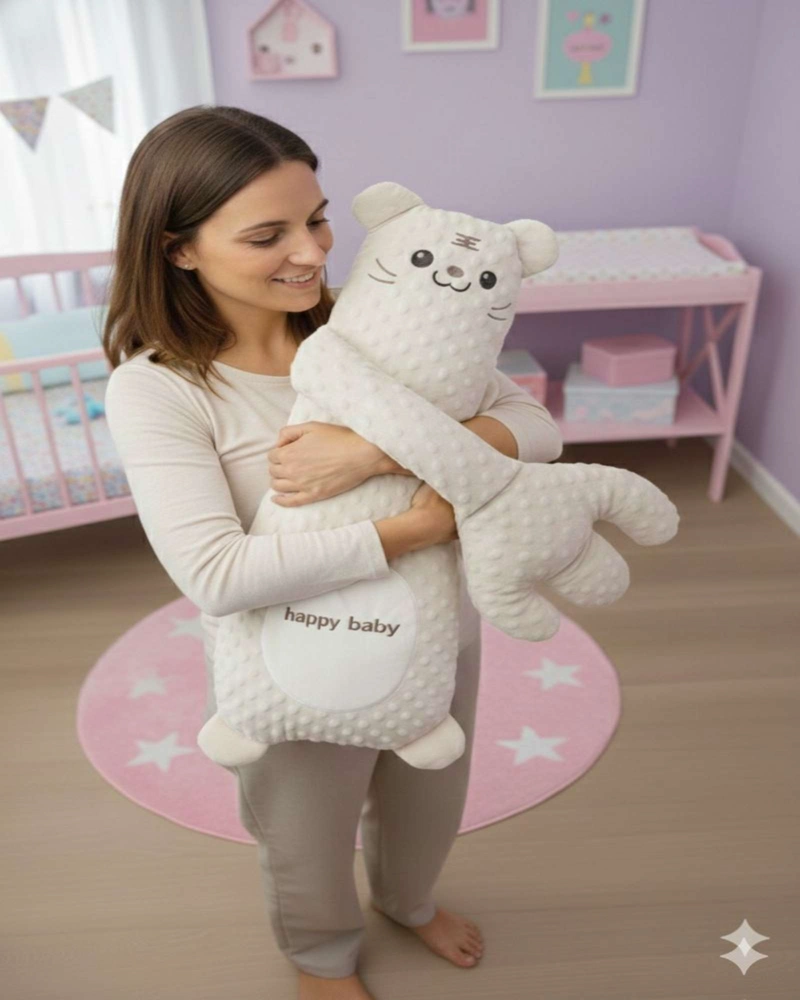 PELUCHE DE APEGO ABRAZO MAGICO ULTRA SUAVE PARA BEBE S CONTROL - 1