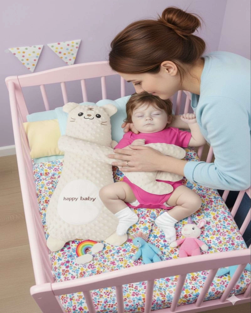 PELUCHE DE APEGO ABRAZO MAGICO ULTRA SUAVE PARA BEBE S CONTROL - 2