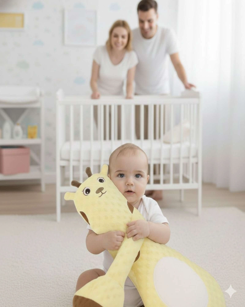 PELUCHE DE APEGO ABRAZO MAGICO ULTRA SUAVE PARA BEBE S CONTROL - 4