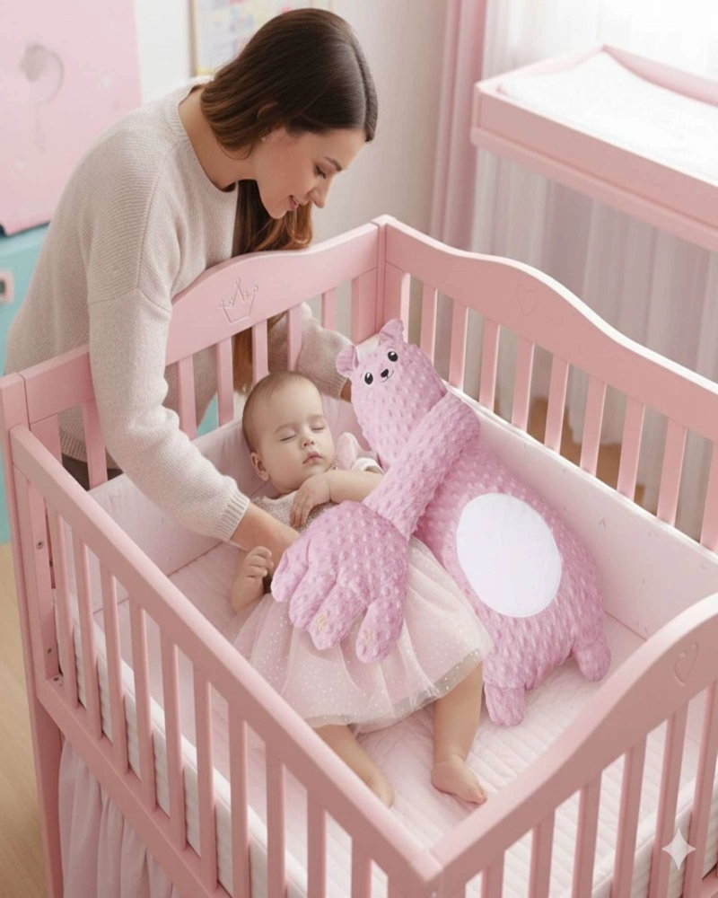 PELUCHE DE APEGO ABRAZO MAGICO ULTRA SUAVE PARA BEBE S CONTROL - 3