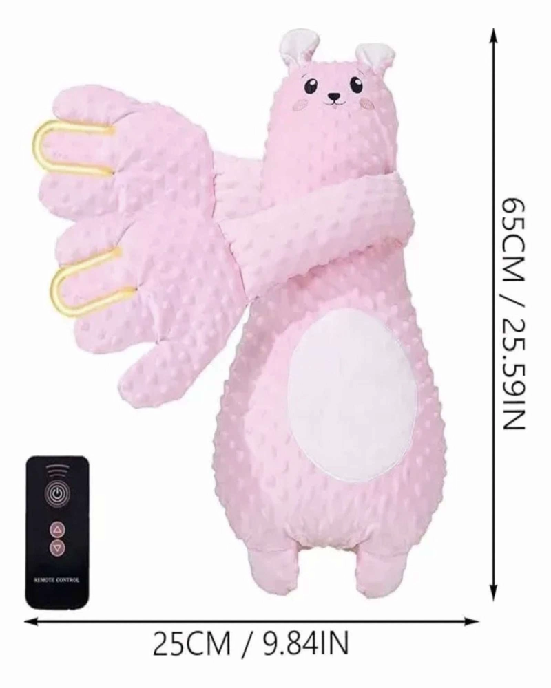 PELUCHE DE APEGO ABRAZO MAGICO ULTRA SUAVE PARA BEBE S CONTROL - 5