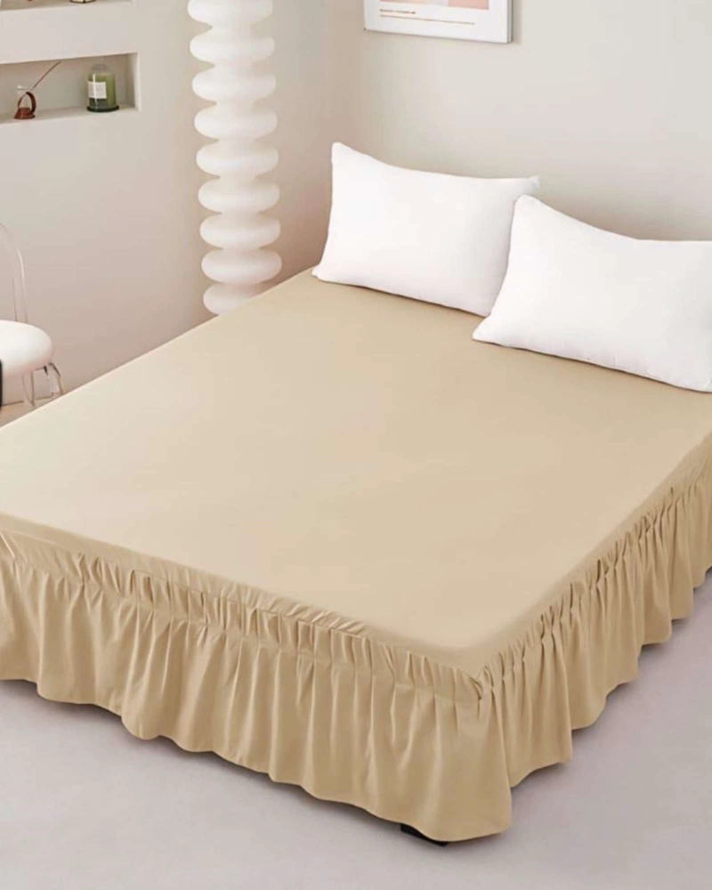 FALDON DE CAMA ESTILO MODERNO Y AJUSTE PERFECTO KING 180X200 CM - 4