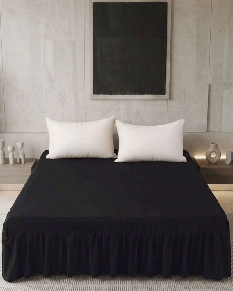 FALDON DE CAMA ESTILO MODERNO Y AJUSTE PERFECTO KING 180X200 CM - 1