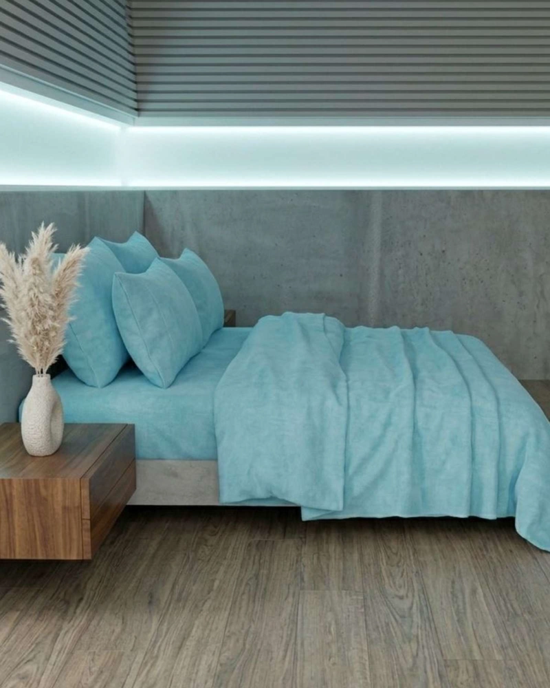 SET DE SABANAS DE POLAR INVIERNO TE RMICAS SUAVIDAD PREMIUM 2 PLAZAS - 5