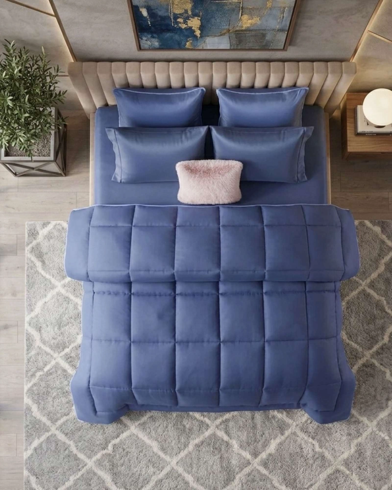 CUBRECAMA PLUMON PREMIUM ULTRA SUAVE INVIERNO KING - 1