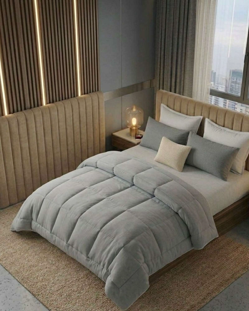 CUBRECAMA PLUMON PREMIUM ULTRA SUAVE INVIERNO KING - 2