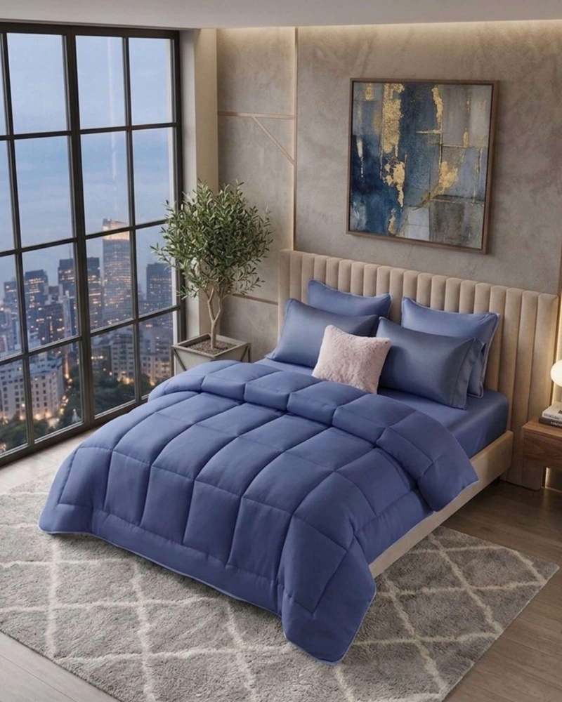 CUBRECAMA PLUMON PREMIUM ULTRA SUAVE INVIERNO 2 PLAZA - 2