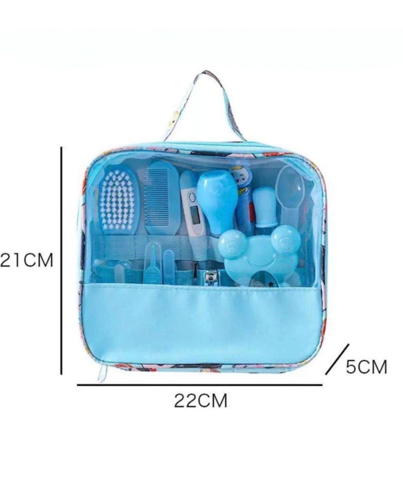 SET DE HIGIENE Y CUIDADO PARA BEBE 13 PIEZAS AZUL - 7