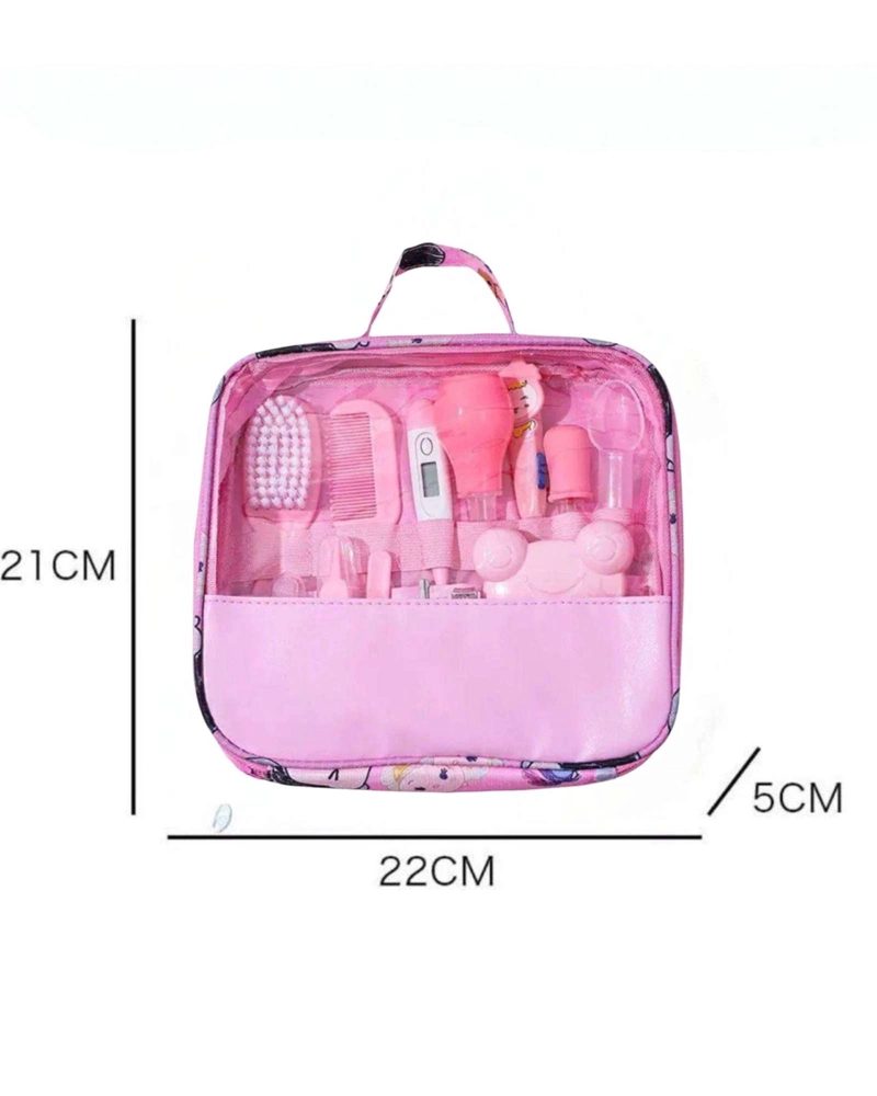 SET DE HIGIENE Y CUIDADO PARA BEBE 13 PIEZAS ROSADO - 6