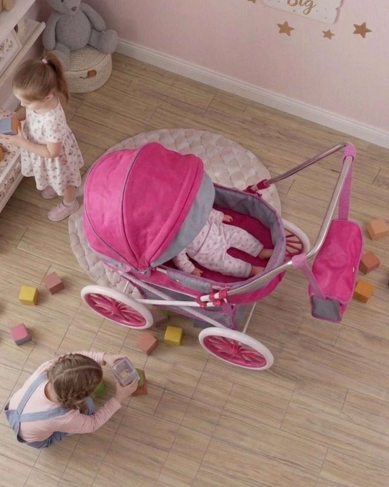 COCHE DE MUÑECAS INFANTIL BOLSO DE REGALO ESTILO CLASICO02 - 4