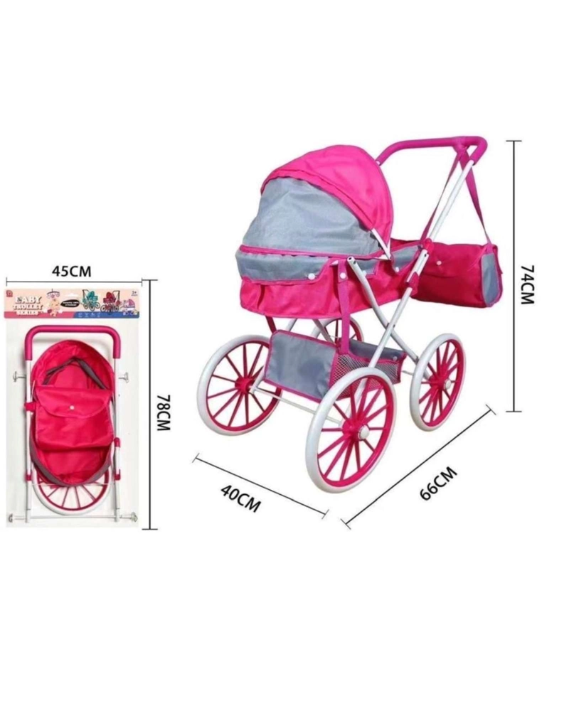 COCHE DE MUÑECAS INFANTIL BOLSO DE REGALO ESTILO CLASICO02 - 5