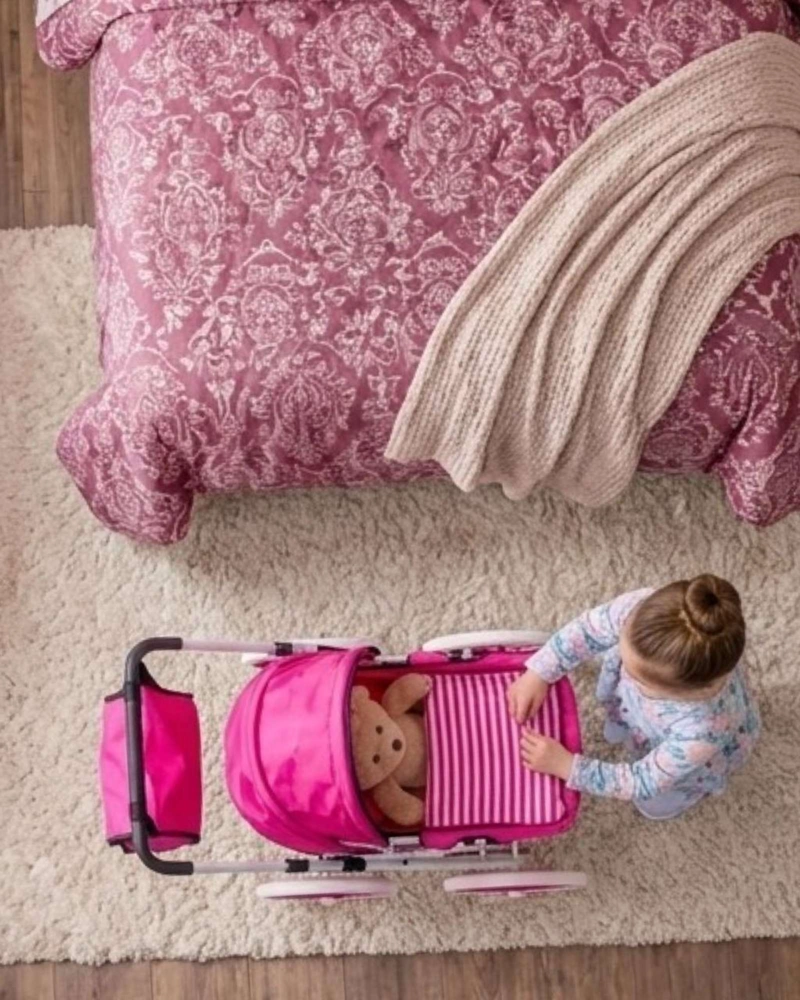 COCHE DE MUÑECAS INFANTIL BOLSO DE REGALO ESTILO CLASICO03 - 4