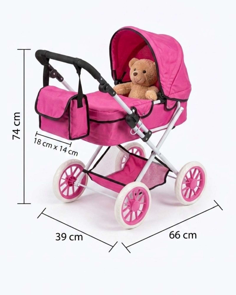 COCHE DE MUÑECAS INFANTIL BOLSO DE REGALO ESTILO CLASICO03 - 5