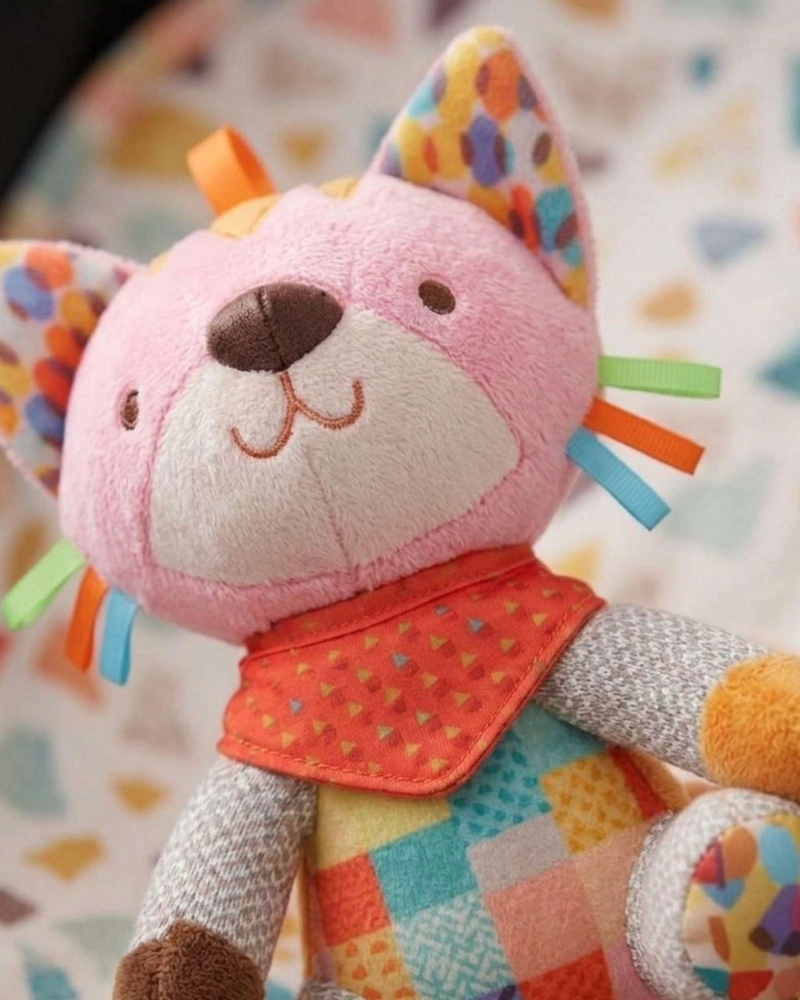 PELUCHE SENSORIAL ANIMAL DE ESTIMULACION BEBE A4 - 4