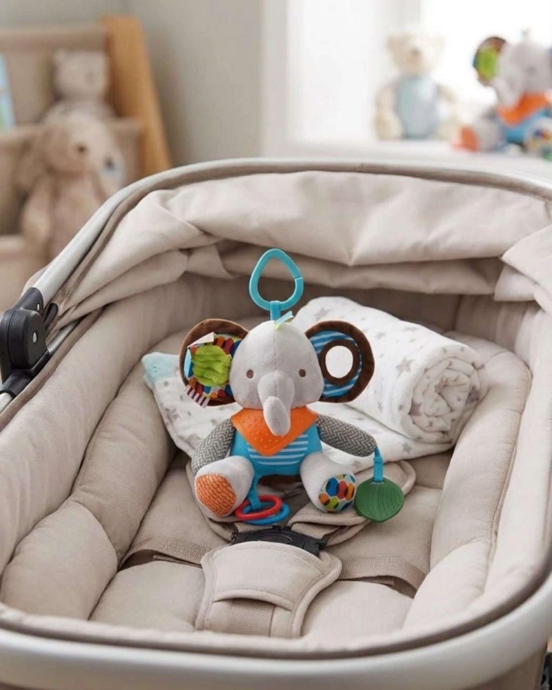 PELUCHE SENSORIAL ANIMAL DE ESTIMULACION BEBE A3 - 4
