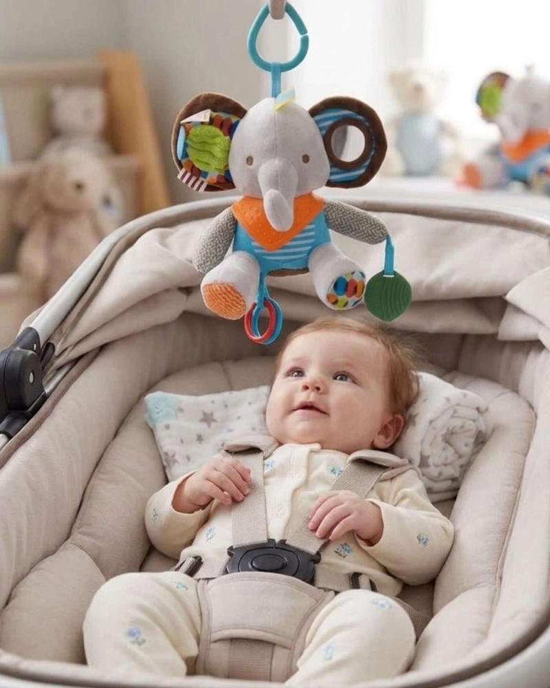 PELUCHE SENSORIAL ANIMAL DE ESTIMULACION BEBE A3 - 5