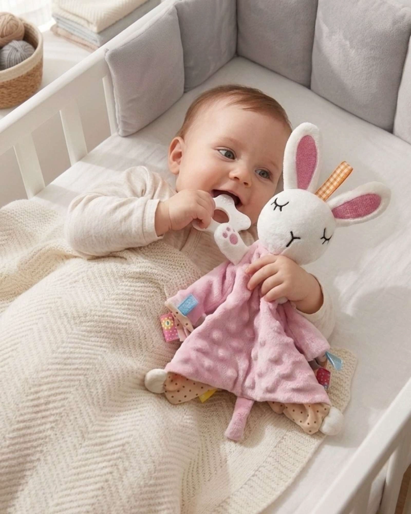 MANTITA DE APEGO SUAVIDAD Y CONSUELO PARA TU BEBE 1 - 1