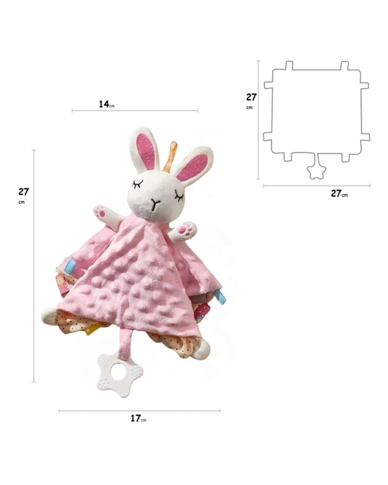 MANTITA DE APEGO SUAVIDAD Y CONSUELO PARA TU BEBE 1 - 5