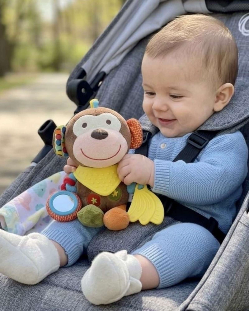 PELUCHE SENSORIAL ANIMAL DE ESTIMULACION BEBE A7 - 4