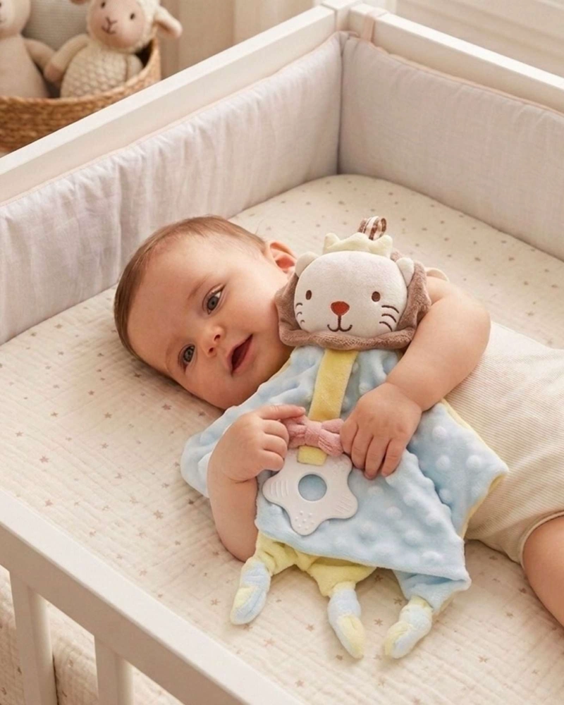 MANTITA DE APEGO SUAVIDAD Y CONSUELO PARA TU BEBE 2 - 3