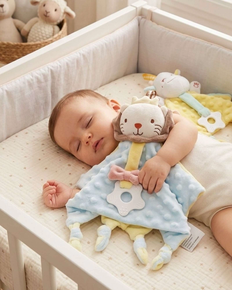 MANTITA DE APEGO SUAVIDAD Y CONSUELO PARA TU BEBE 2 - 4