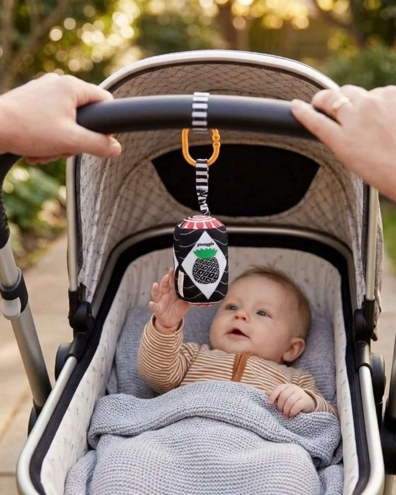 SONAJERO SENSORIAL ESTIMULACION DE BEBE  FIGURAS GEOMETRICASA002 - 4