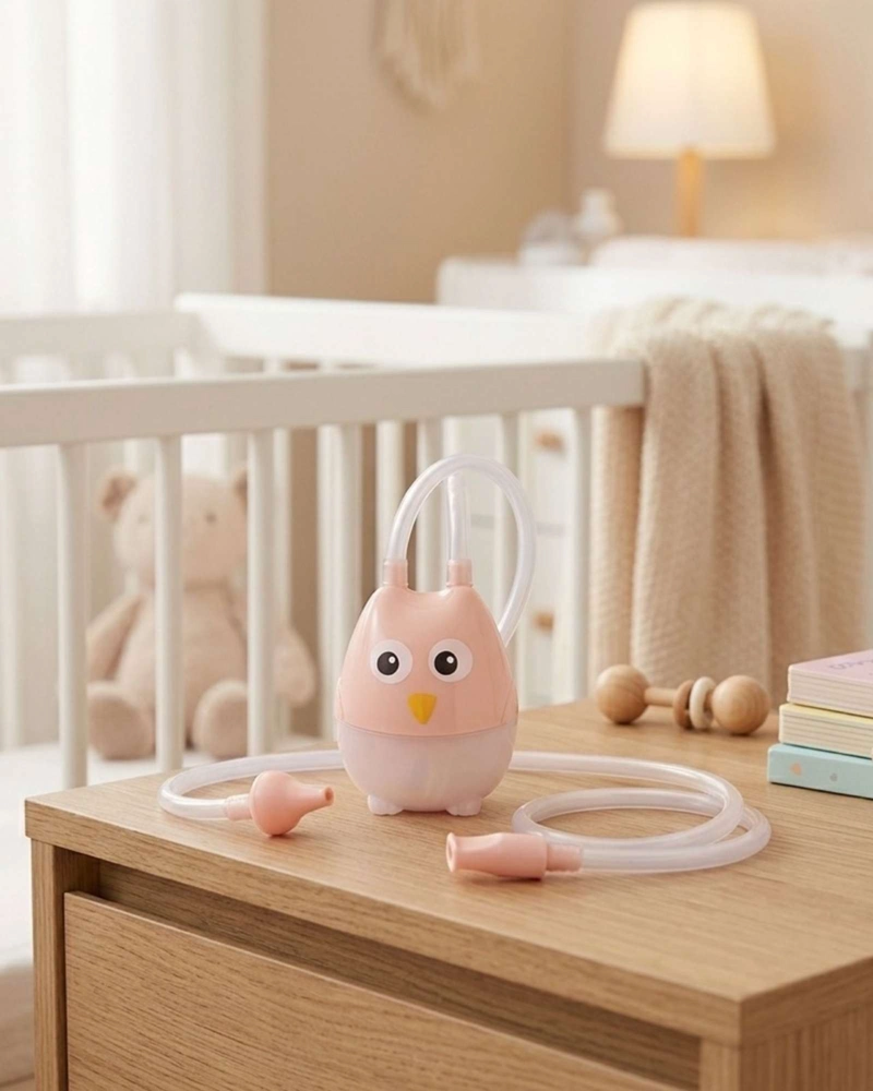 ASPIRADOR NASAL ALIVIO SUAVE Y DIVERTIDO PARA TU BEBE ROSADO - 2