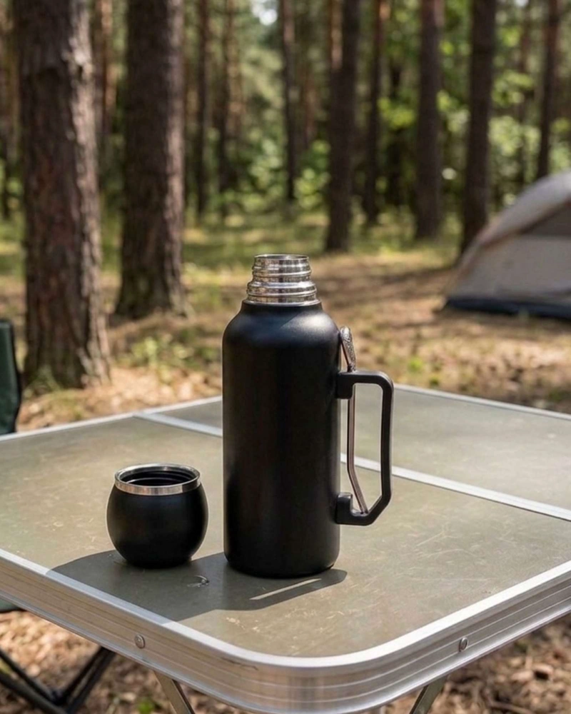 SET OUTDOOR TERMO MATE PREMIUM ACERO INOXIDABLE - 4