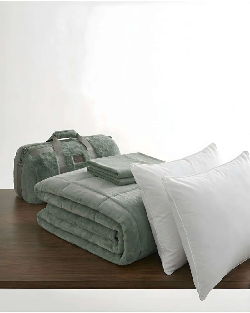 PLUMON CUBRECAMA CHIPORRO VELVET SOFT PREMIUM +  ALMOHADAS 230X250CM - 5