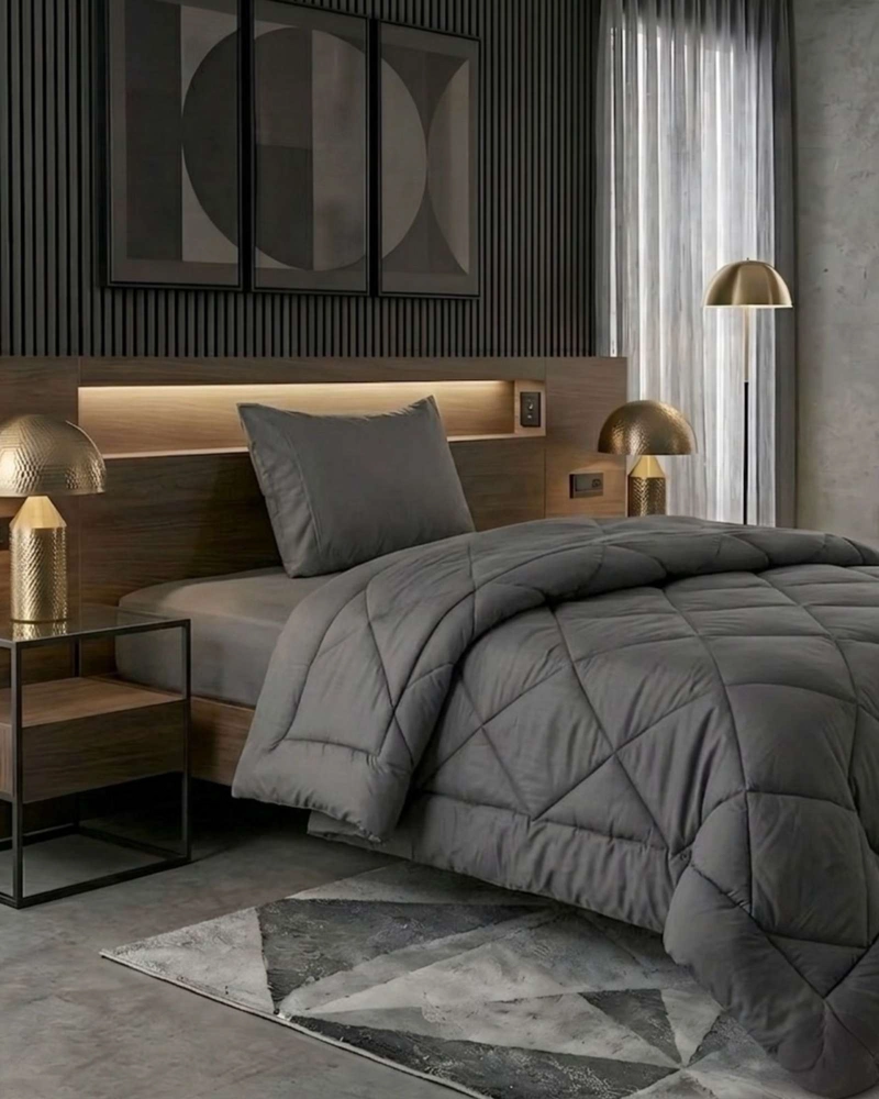 PLUMON NORDICO ACOLCHADO CONFORT PREMIUM 1 PLAZA 150X200 CM - 1