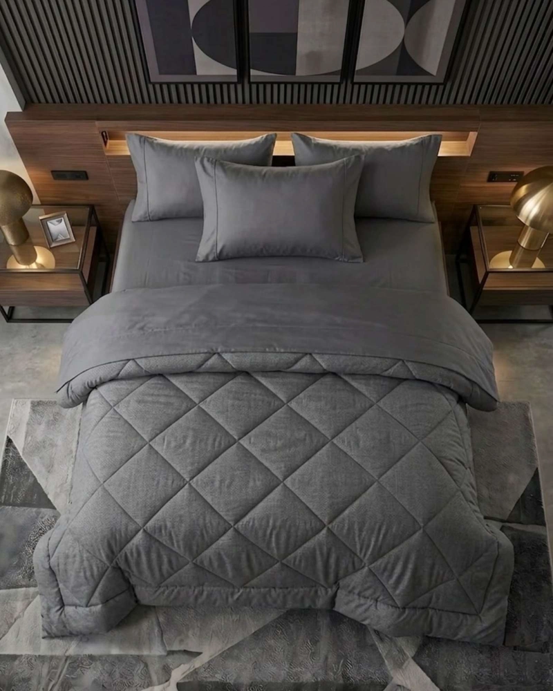 PLUMON NORDICO ACOLCHADO CONFORT PREMIUM 1 PLAZA 150X200 CM - 5