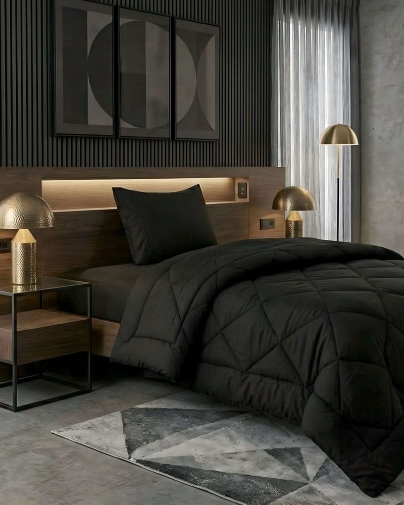 PLUMON NORDICO ACOLCHADO CONFORT PREMIUM 1 PLAZA 150X200 CM - 1