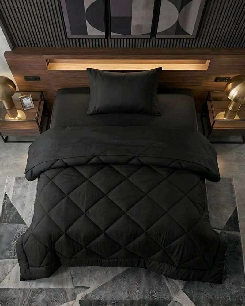PLUMON NORDICO ACOLCHADO CONFORT PREMIUM 1 PLAZA 150X200 CM - 5