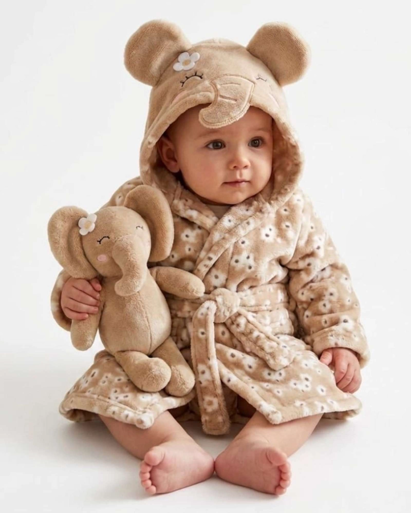 JUEGO INFANTIL DE BAÑO CON PELUCHE  DECORATIVO. - 5