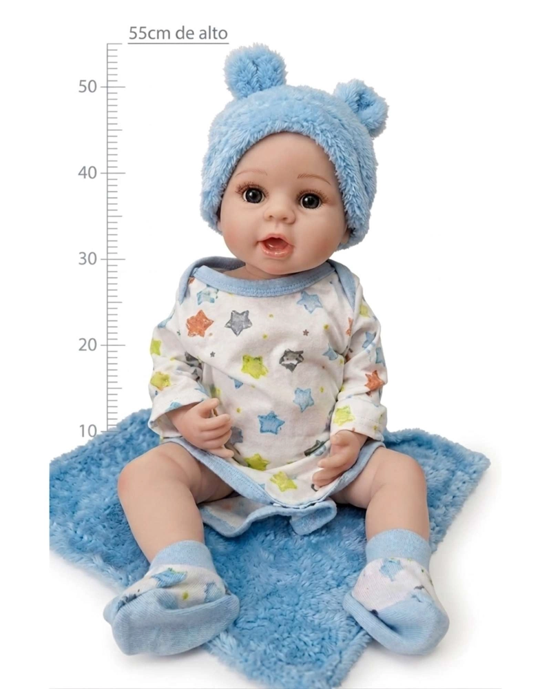 MUÑECO BEBE  REALISTA NIÑO - 4