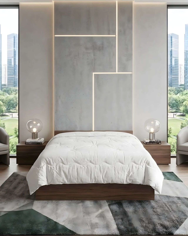 PLUMON DELGADO INVIERNO SHERPA  SUAVE  PREMIUM 2  PLAZA  200X230CM - 3