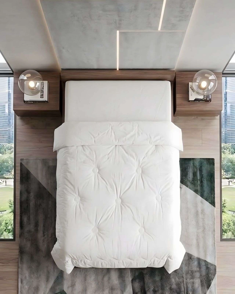 PLUMON DELGADO INVIERNO SHERPA  SUAVE  PREMIUM 1,5 PLAZA 150X200CM - 2