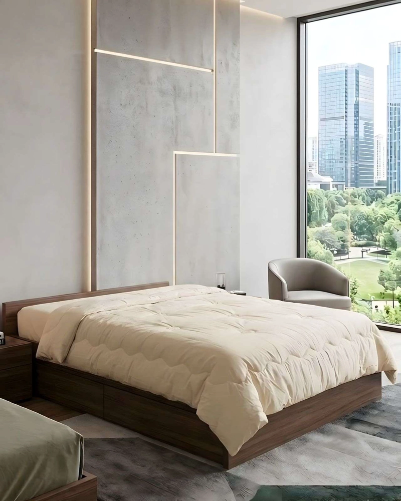 PLUMON DELGADO INVIERNO SHERPA  SUAVE  PREMIUM 1,5 PLAZA 150X200CM - 1