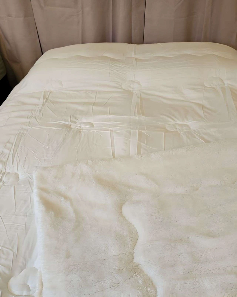 PLUMON DELGADO INVIERNO SHERPA  SUAVE  PREMIUM 1,5 PLAZA 150X200CM - 5