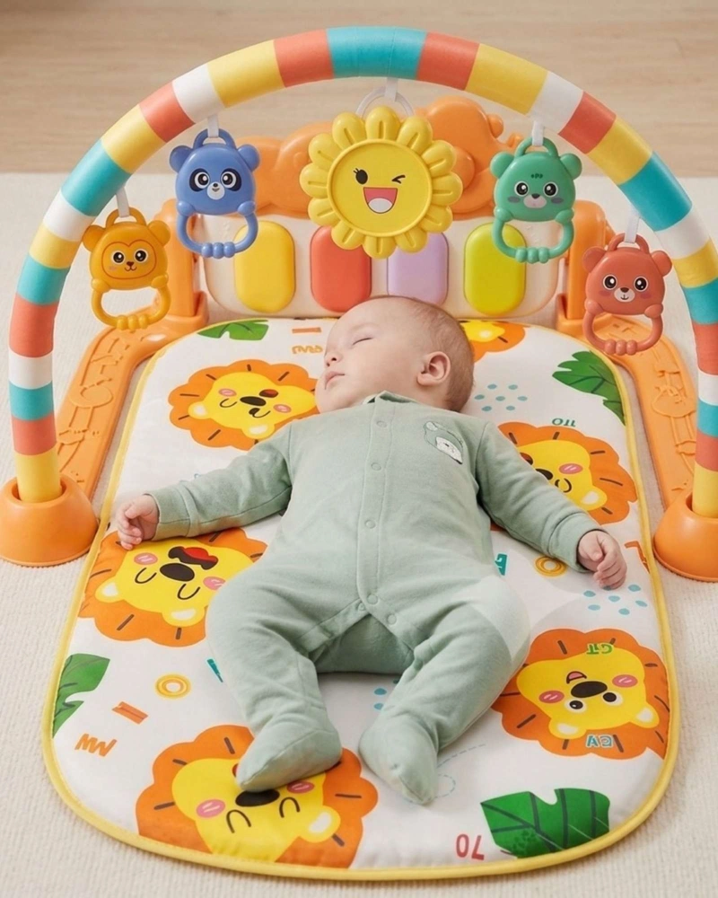 GIMNASIO PARA BEBE  CON PIANO MULTIFUNCIONAL CON SONIDOS Y LUCES - 1