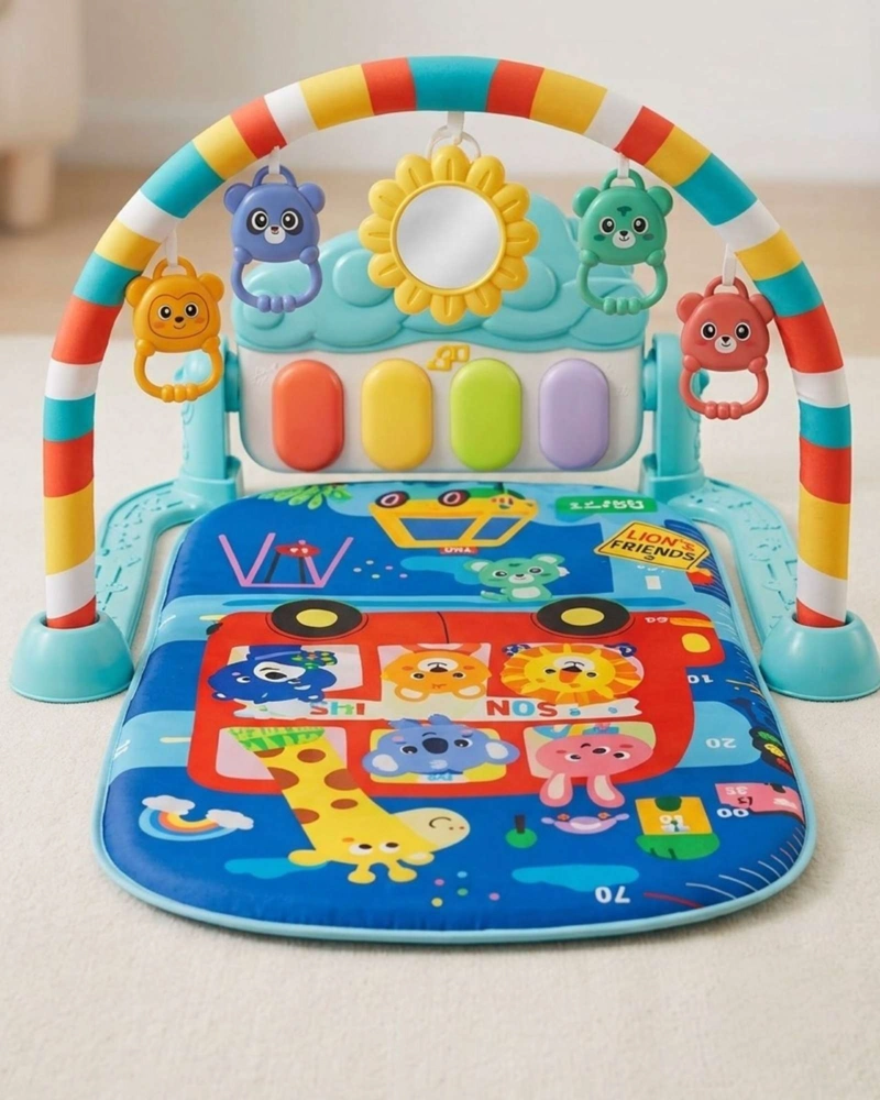 GIMNASIO PARA BEBE  CON PIANO MULTIFUNCIONAL CON SONIDOS Y LUCES - 4