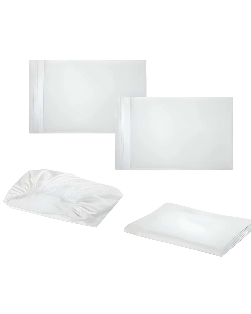 JUEGO DE SABANA DELUXE MAS 2 ALMOHADAS  500 HILOS 2 PLAZAS - 7