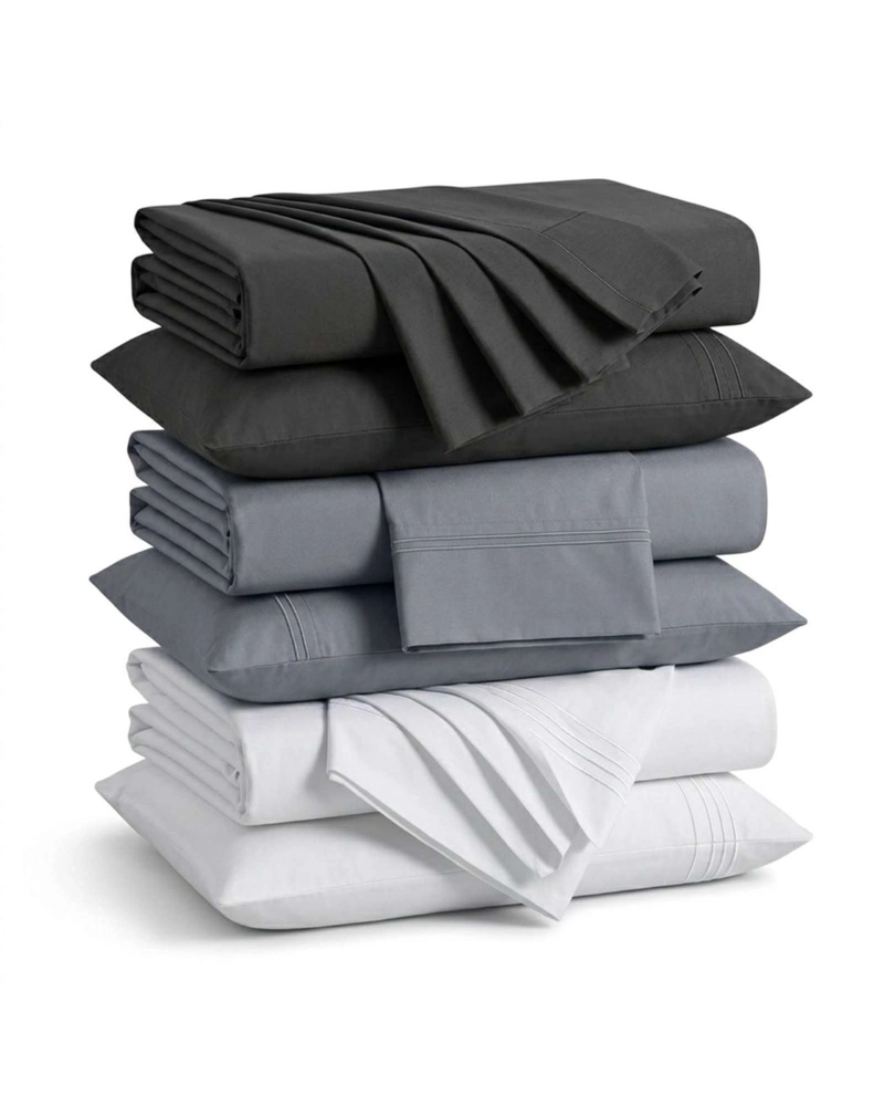 JUEGO DE SABANA DELUXE MAS 2 ALMOHADAS  500 HILOS 2 PLAZAS - 8