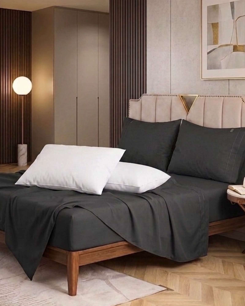 JUEGO DE SABANA DELUXE MAS 2 ALMOHADAS  500 HILOS 2 PLAZAS - 1