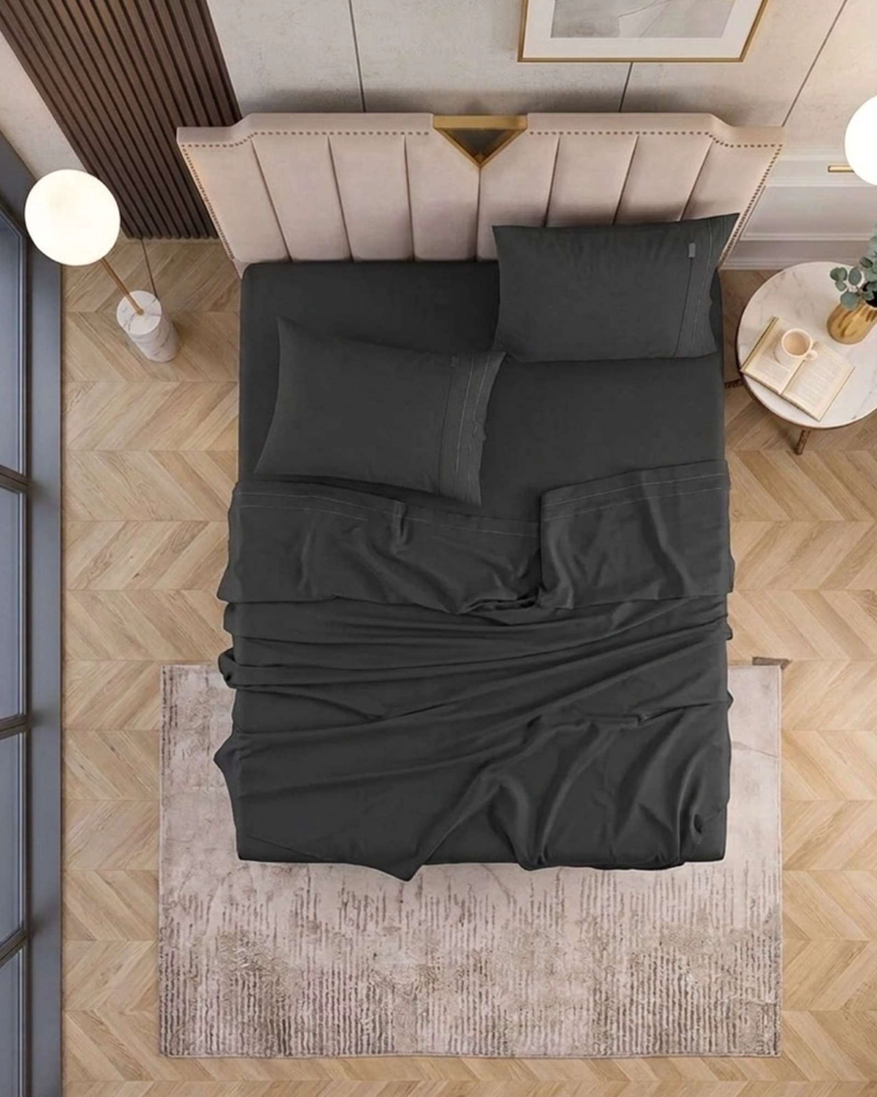 JUEGO DE SABANA DELUXE MAS 2 ALMOHADAS  500 HILOS 2 PLAZAS - 4