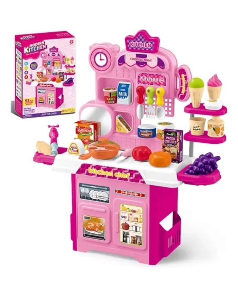 MINI COCINA DE JUGUETE MODERN KITCHEN CHEF 53 PIEZAS - 3
