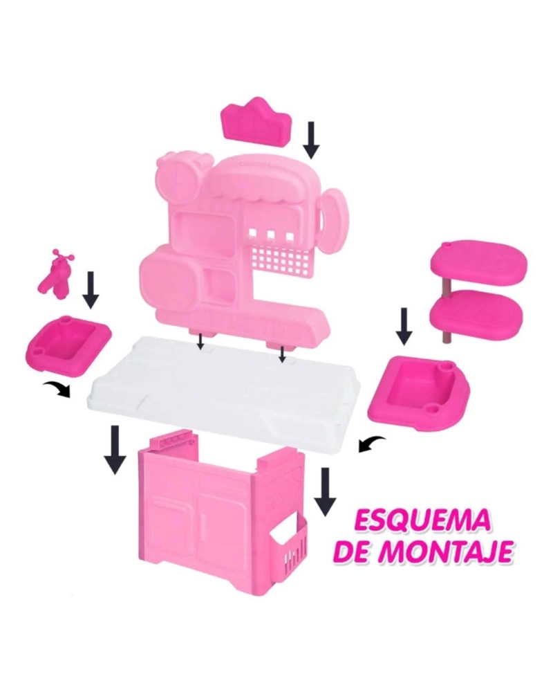 MINI COCINA DE JUGUETE MODERN KITCHEN CHEF 53 PIEZAS - 5