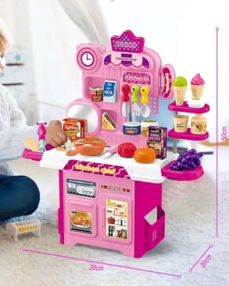 MINI COCINA DE JUGUETE MODERN KITCHEN CHEF 53 PIEZAS - 6