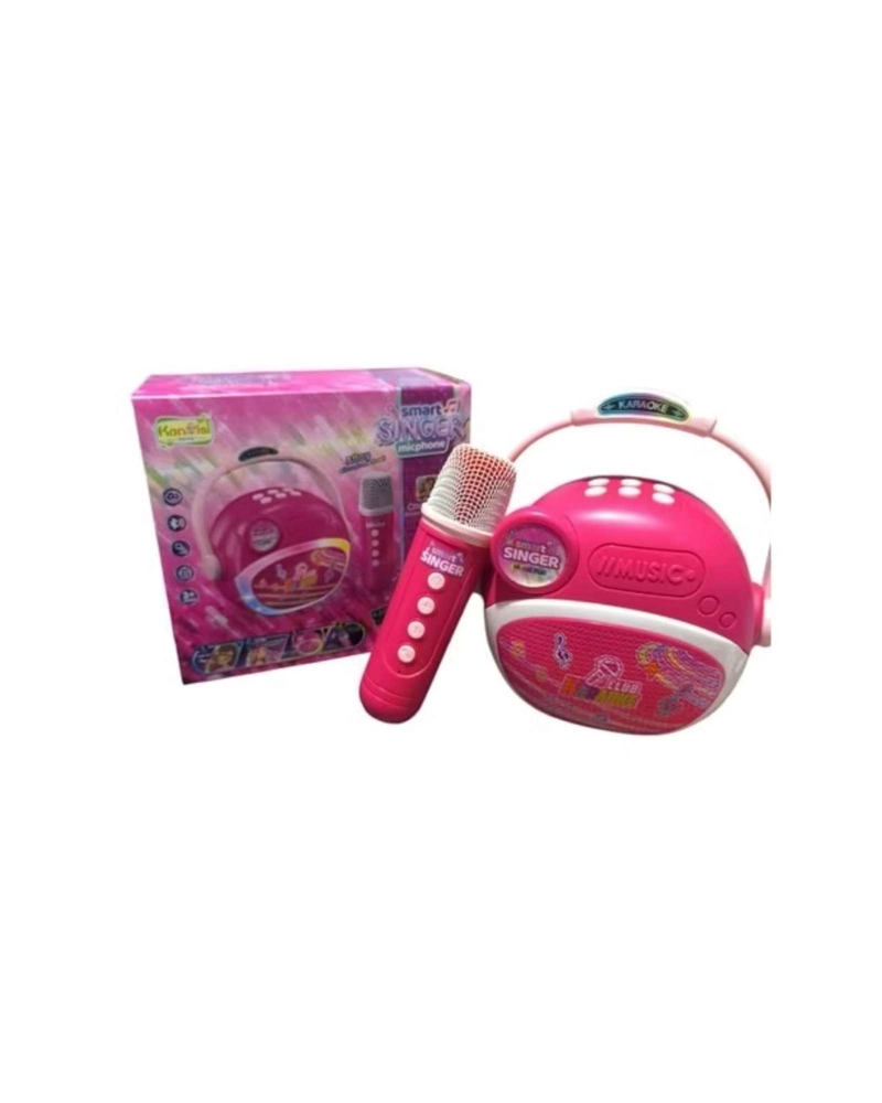 PARLANTE KARAOKE INFANTIL SMART STEREO CON MICROFONO INCLUIDO - 3